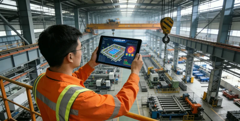 垃圾焚烧发电厂中央控制室，运行人员正在监控屏幕