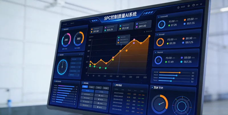 纳米粉体生产车间控制室，工艺员正在监控屏幕