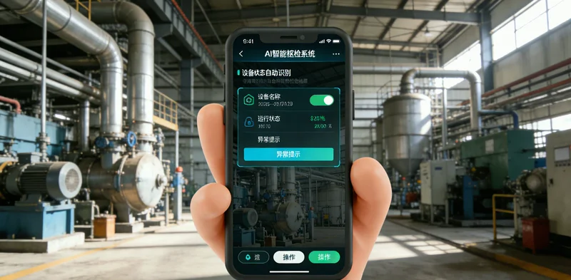 纳米粉体生产车间内,员工正在用手电筒检查管道接口