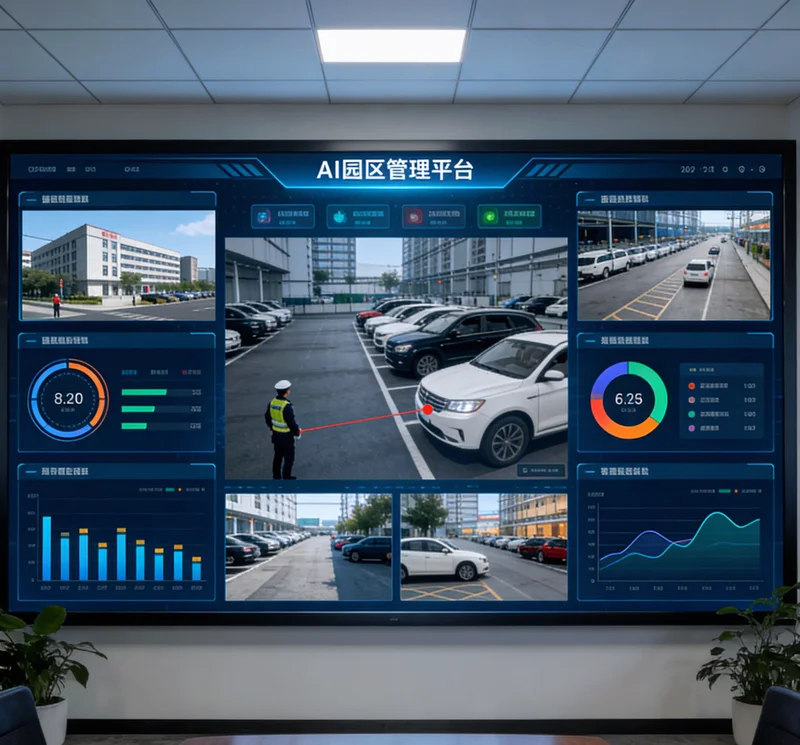 手机屏幕上显示着AI系统推送的差评预警通知：