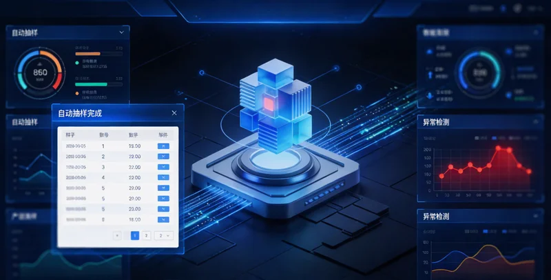 示意图：电芯极片在强光下的细微划痕，与人眼疲劳的对比