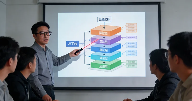 操作员正在显微镜下进行键合后的人工外观检查
