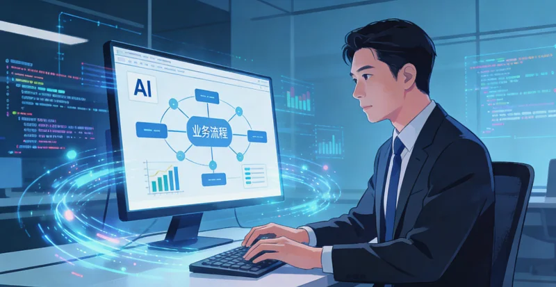 一个简约的流程图,展示传统造价流程与引入AI辅助后的流程对比