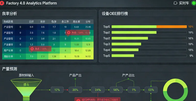 电脑屏幕上显示着藏药材不同地块的产量预测趋势图和数据看板
