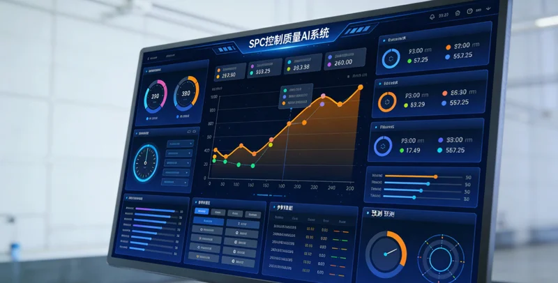 垃圾焚烧厂中央控制室内，司炉工正在监控DCS屏幕上的锅炉压力曲线