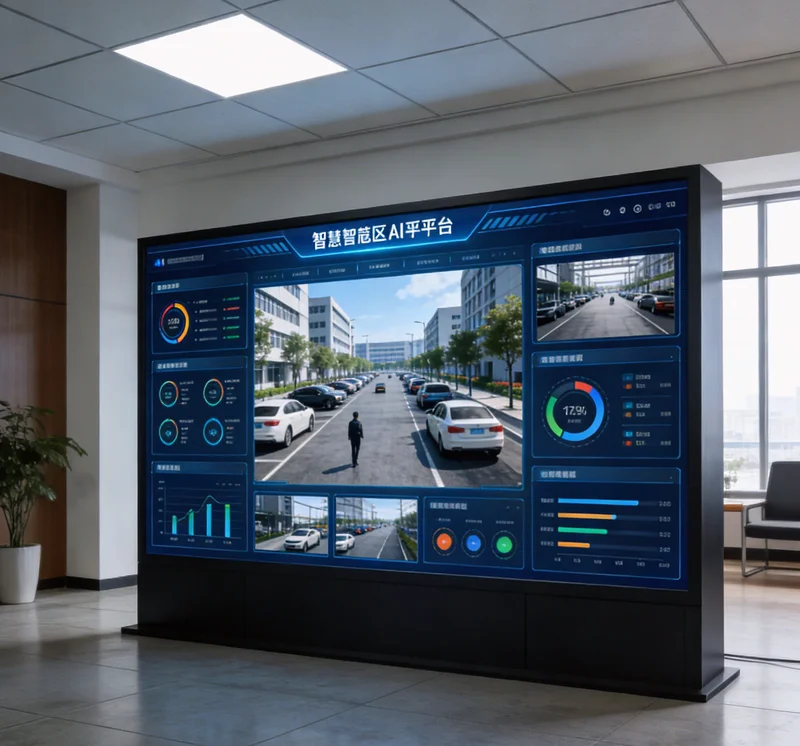 AI寿命预测系统实时监控看板，显示各项参数与预测结果