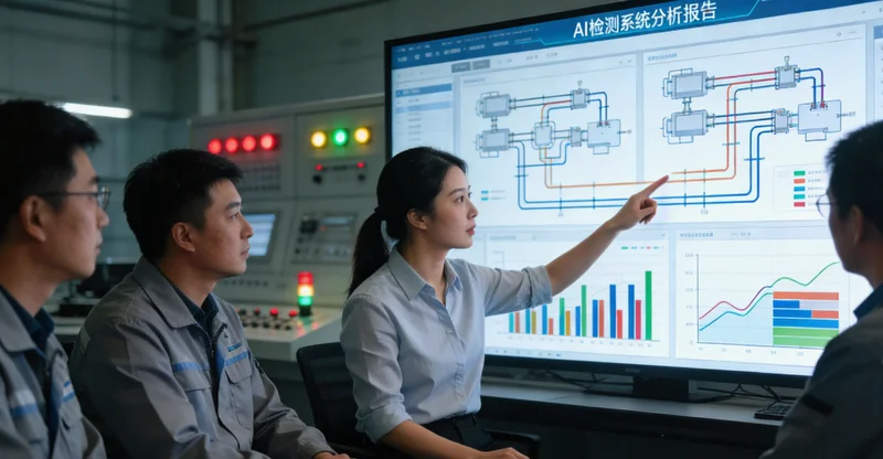 电缆接头产线人工目视检查场景