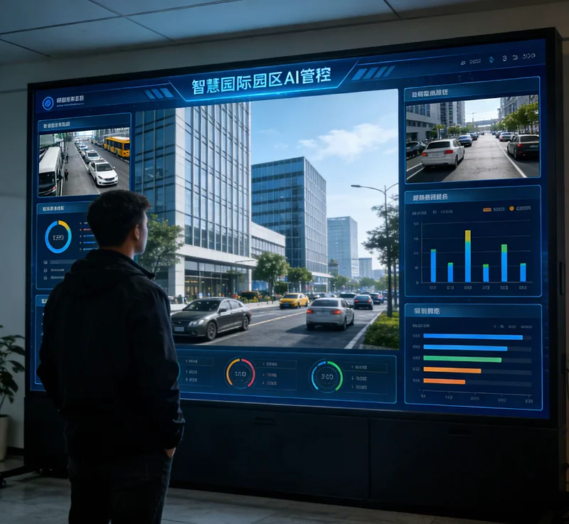 AI企业匹配系统的可视化分析界面