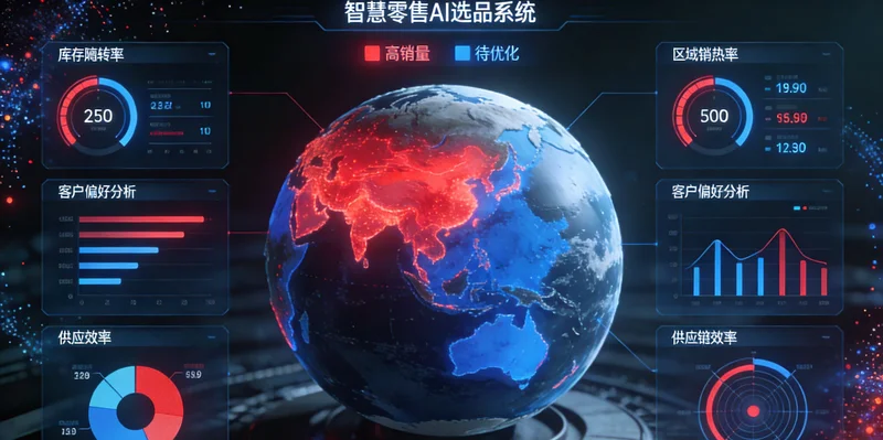 一件代发货架前,老板面对堆积的库存陷入沉思