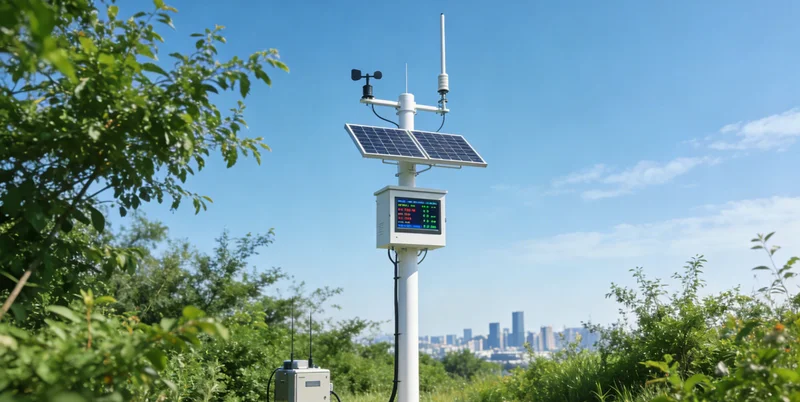 危废处置车间内复杂环境示意图，标注常见泄露风险点