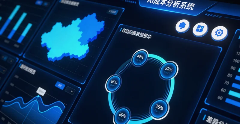 一张图表，对比分析茶园传统人工巡查的显性与隐性成本构成