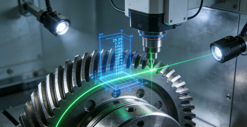 电缆厂老师傅正在用千分尺手动测量线缆外径