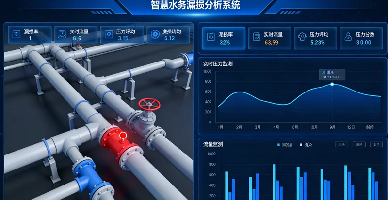 炉渣处理厂区工人正在巡检设备