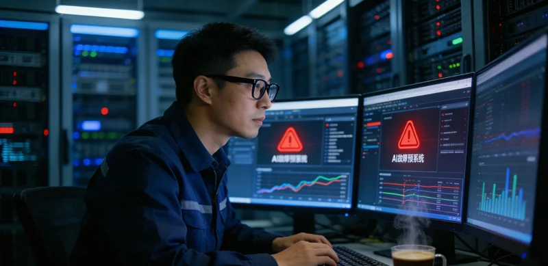 铝板冷轧机关键部位安装振动传感器示意图