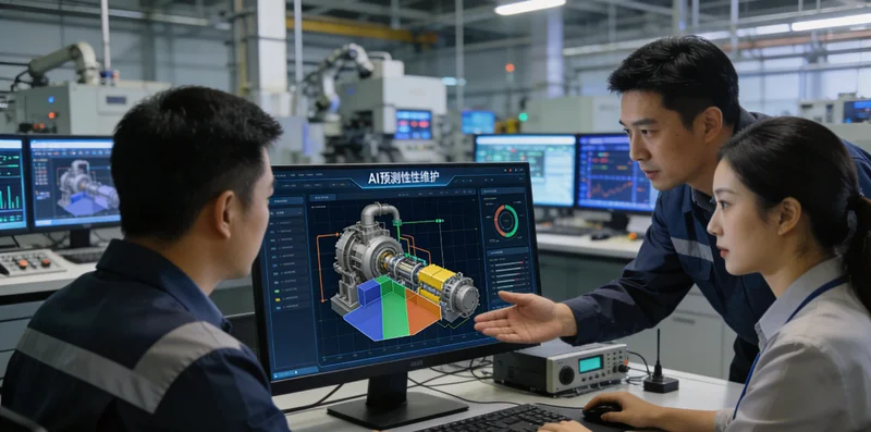 玻璃退火炉控制面板与温度曲线波动示意图