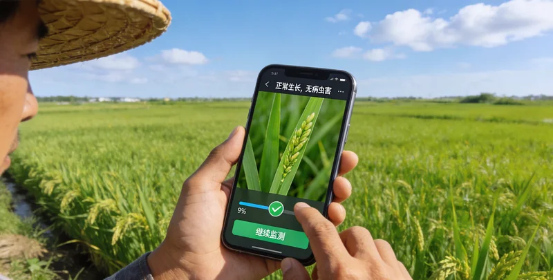 蛋鸡场内，工人正在灯光下手工检查鸡蛋