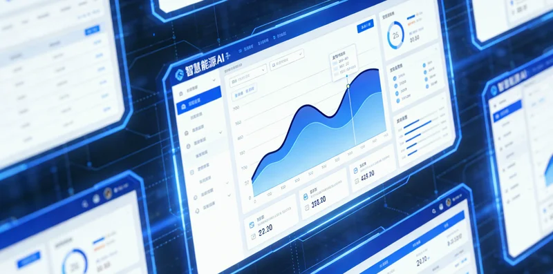 燃煤电厂锅炉内部复杂的管道网络场景