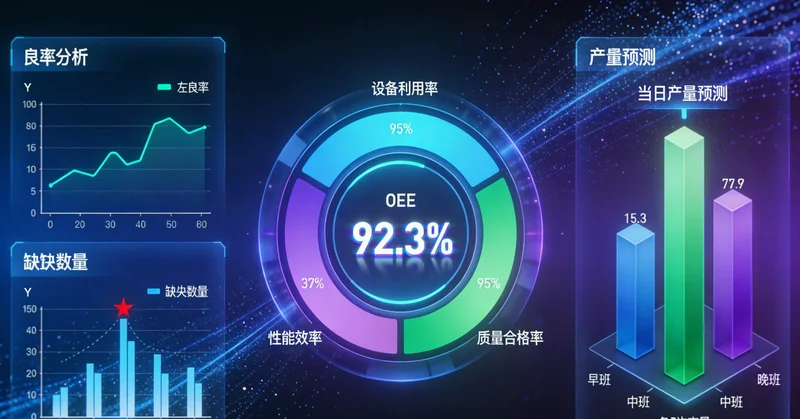 一张模拟的镀锌管厂成本预测看板,展示不同规格管材的预测成本与实际成本对比柱状图