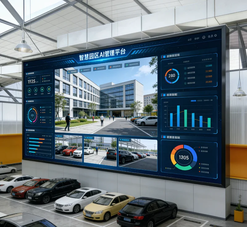 AI视觉系统在气动扳手产线检测工位的安装示意图