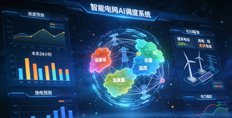 长输管道调度中心大屏,显示复杂的管网运行数据