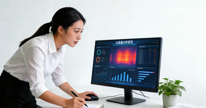 扣件工厂内，质检员正在用卡尺测量弹条尺寸