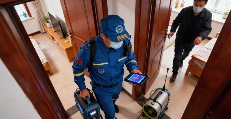 环保人员面对满屏噪声数据曲线,却一脸困惑不知问题根源