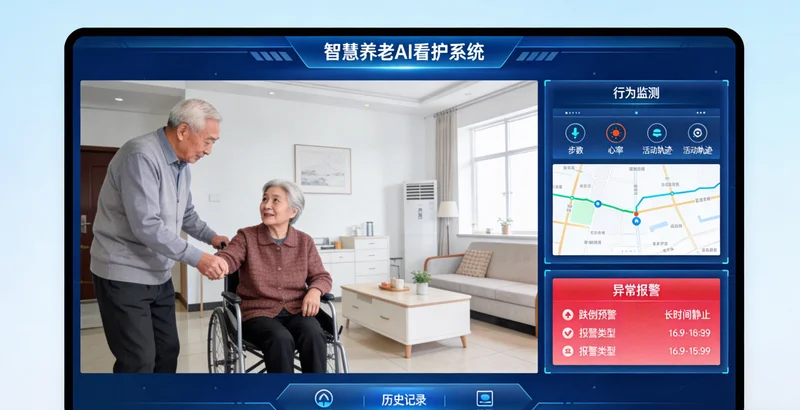 兴趣电商客服工作台示意图，显示AI推荐答案，人工客服选择发送的人机协同场景