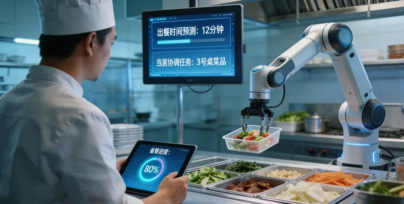 寿司店后厨,师傅正在仔细检查三文鱼食材的新鲜度