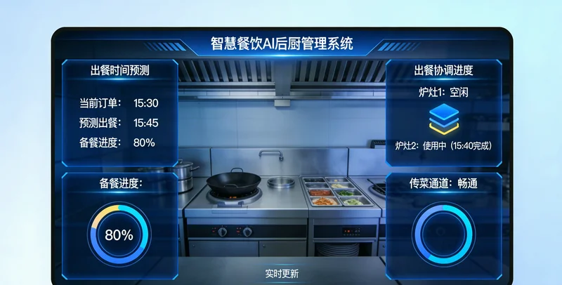 湘菜厨师在灶台前烹饪,旁边有标准的调味料量具