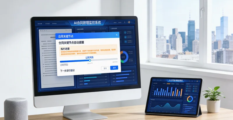 传统监控室场景,一人面对多块屏幕