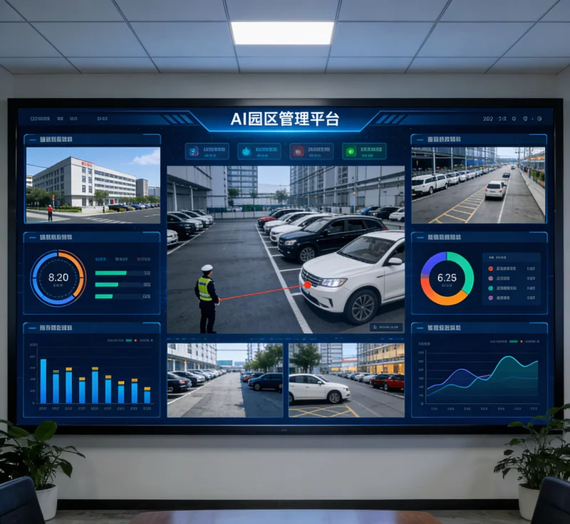 一张手机屏幕截图示意：界面显示员工正在与AI助手对话，询问“我这个月的夜班补贴是多少？”，AI准确回复了金额和计算明细。