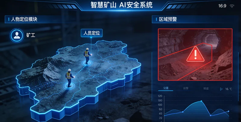 饼干生产线冷却传送带示意图，标注出托盘堆叠卡住的风险点