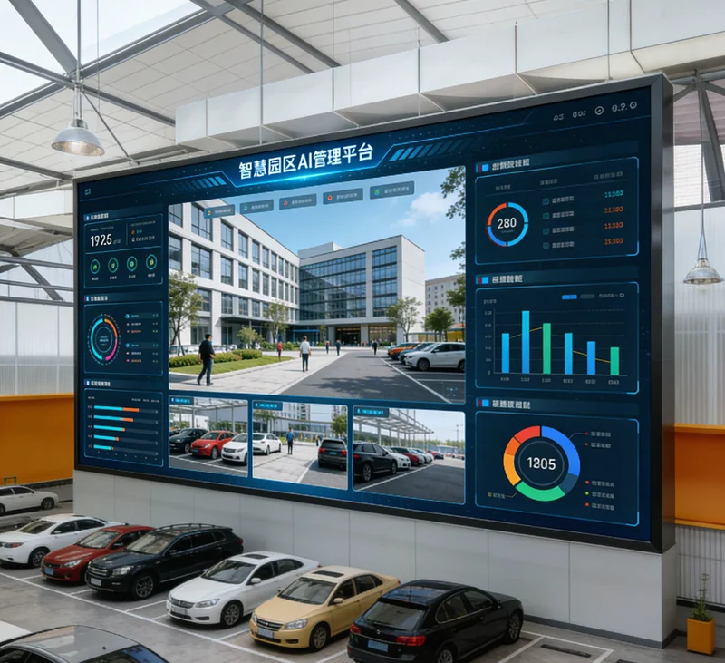 AI系统识别出的卫生间台面水渍与干净区域的对比图