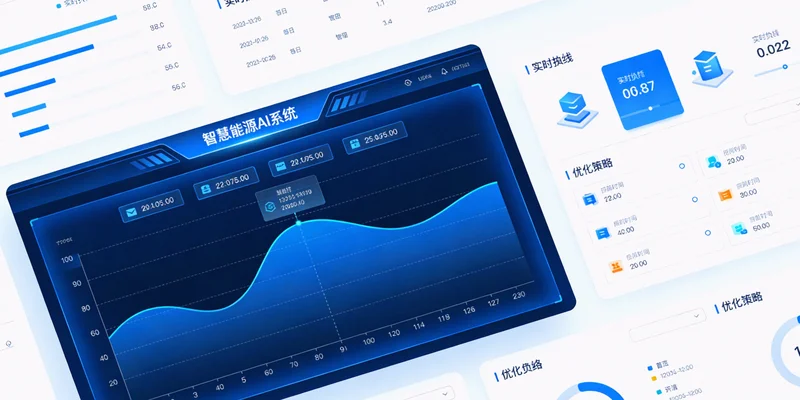 一张特高压站用电费构成与运行参数的趋势对比分析图表