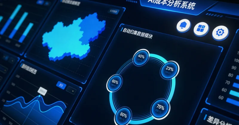 消毒柜厂引入AI数字孪生的成本构成与收益分析图表