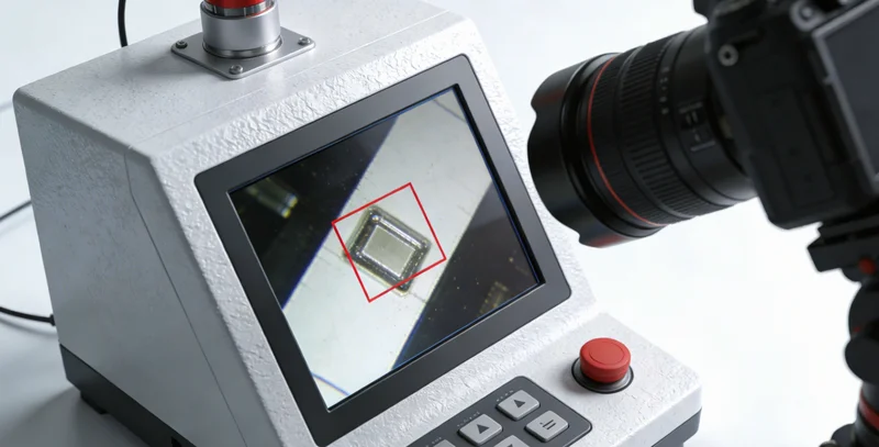 AI系统识别出的硅橡胶制品内部气泡和杂质缺陷示例图