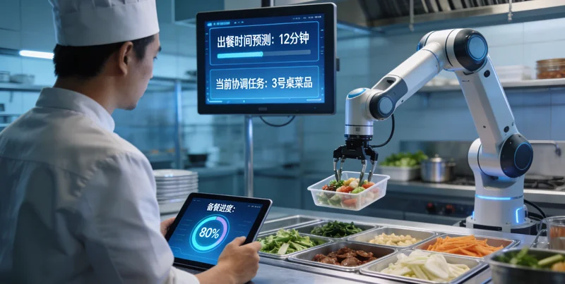 一位顾客在琳琅满目的三明治菜单前犹豫不决,后面排着长队