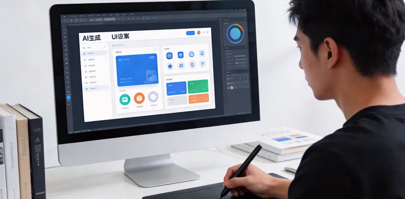 手机屏幕上显示几张风格杂乱、信息不清的餐饮培训旧海报