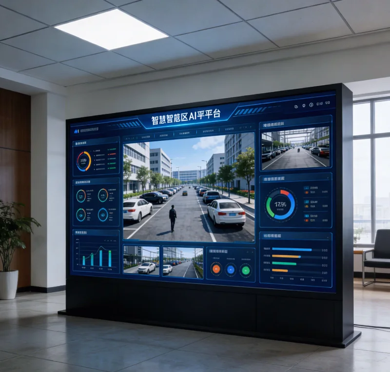 AI库位优化系统后台界面，显示热力图和推荐上架位置
