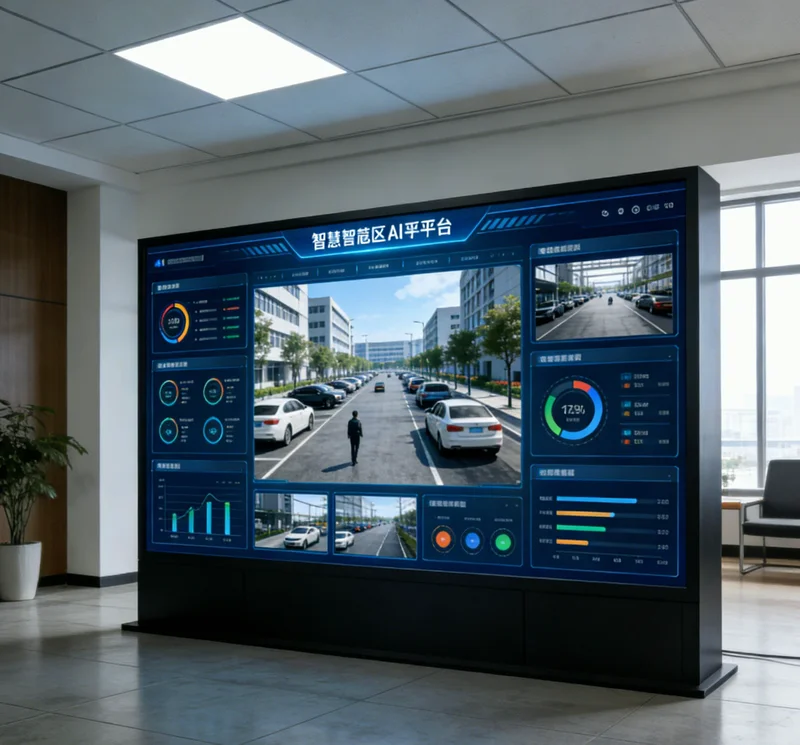 一张对比图，左侧是优化前杂乱路径，右侧是AI规划后清晰有序的最短路径