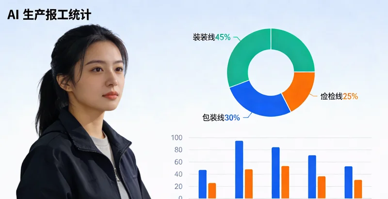 铝绞线生产线上，质检员正在强光下目视检查产品表面