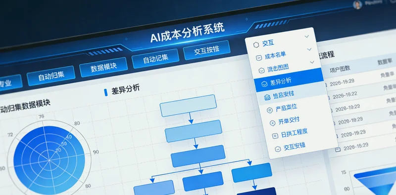 一张信息图,对比展示产品包装设计的显性人工成本与隐性试错、库存成本
