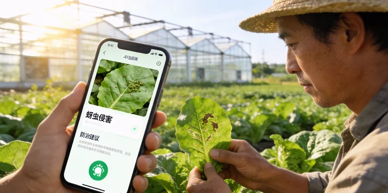 养殖塘边安装水下摄像设备实景图