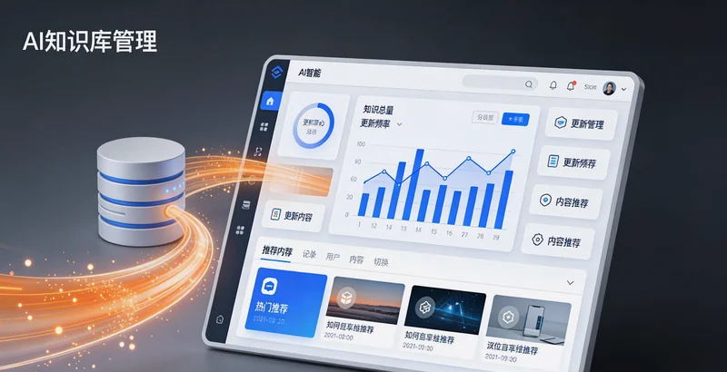 流程图：展示AI楼盘咨询系统知识库从政策、配套、租金到竞品信息的持续更新闭环