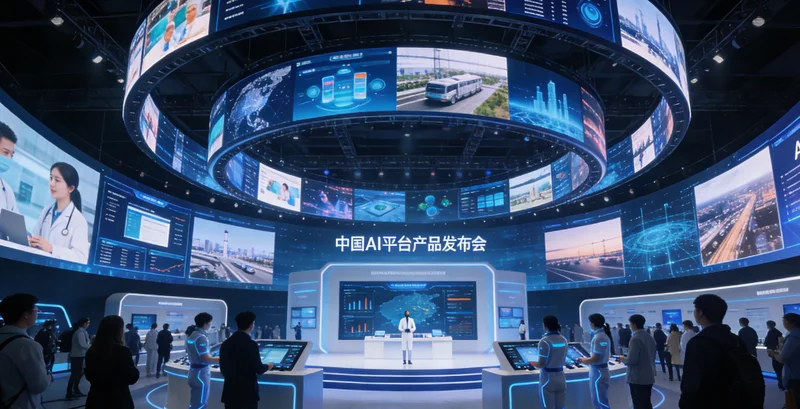 接发店前台,多台手机和电脑同时弹出咨询消息的示意图