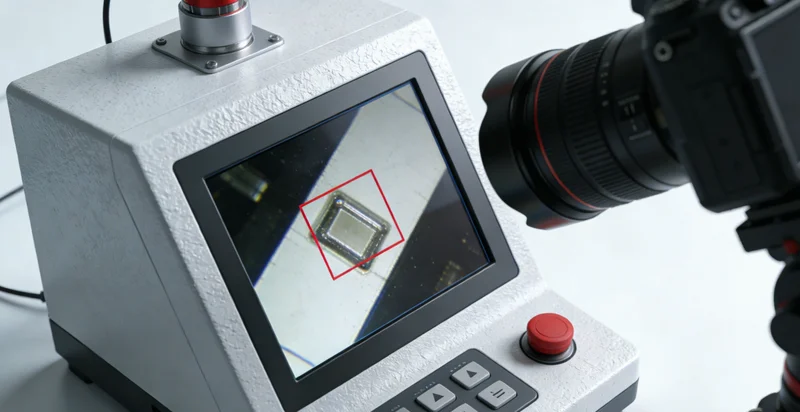 圆坯表面出现的典型裂纹缺陷特写