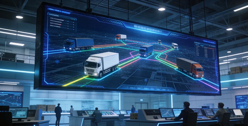 一张描述热镀锌车间传统手工排程可能出现的混乱场景的示意图,如白板上写满订单,调度员在接电话。