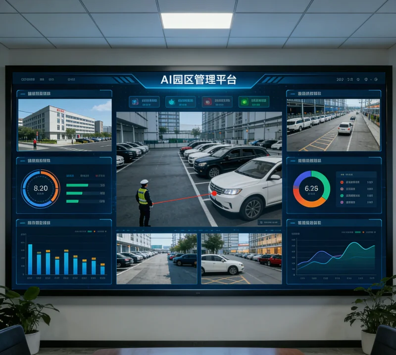 一张简图,展示在相机组装线关键工位部署工业摄像头的典型位置示意图