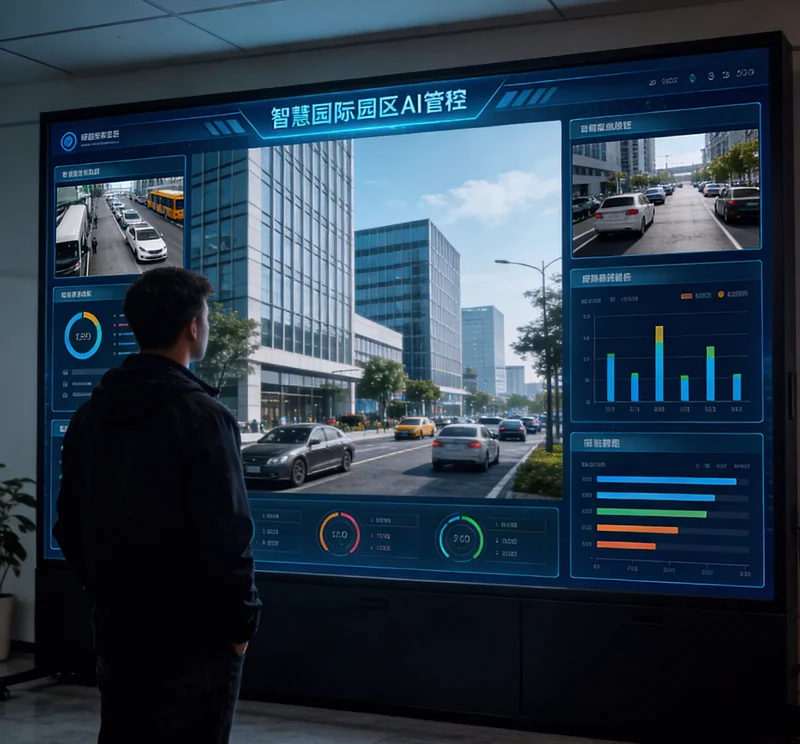 AI系统实时识别并提示员工未佩戴防静电手环的界面示意图