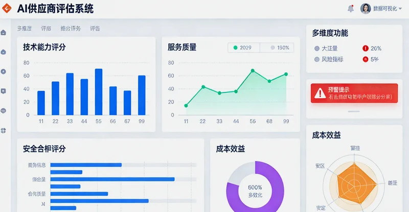 三类AI出餐调度供应商特点对比分析图
